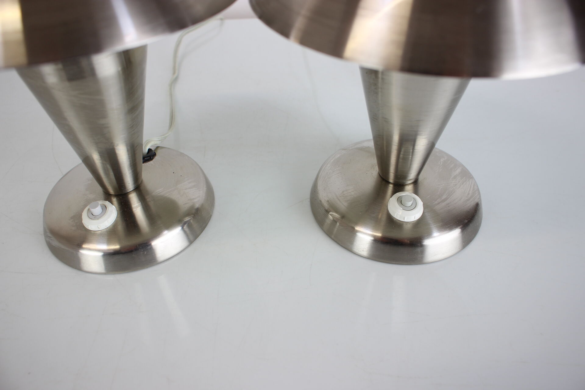 Bauhaus Table Chrome Lamps, 1930