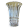 Tulip vase in cast crystal