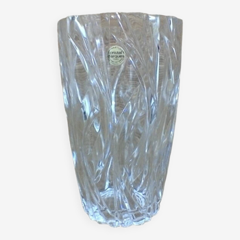 Arques crystal vase.