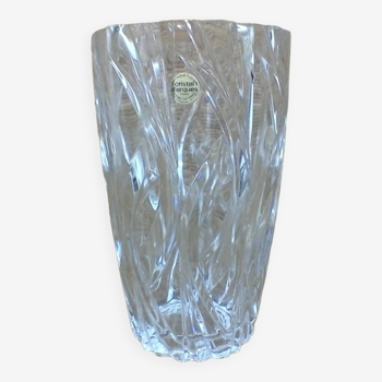 Vase en cristal d'Arques