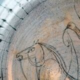 Large ceramic wall plate – Atelier Roy Montgolfier – unique piece