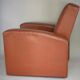 Armchair edited by Airborne, faux leather, France, circa 1950