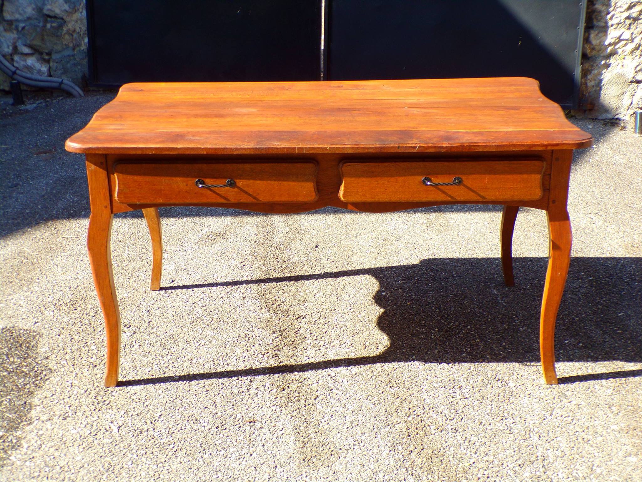 Oak office or country table