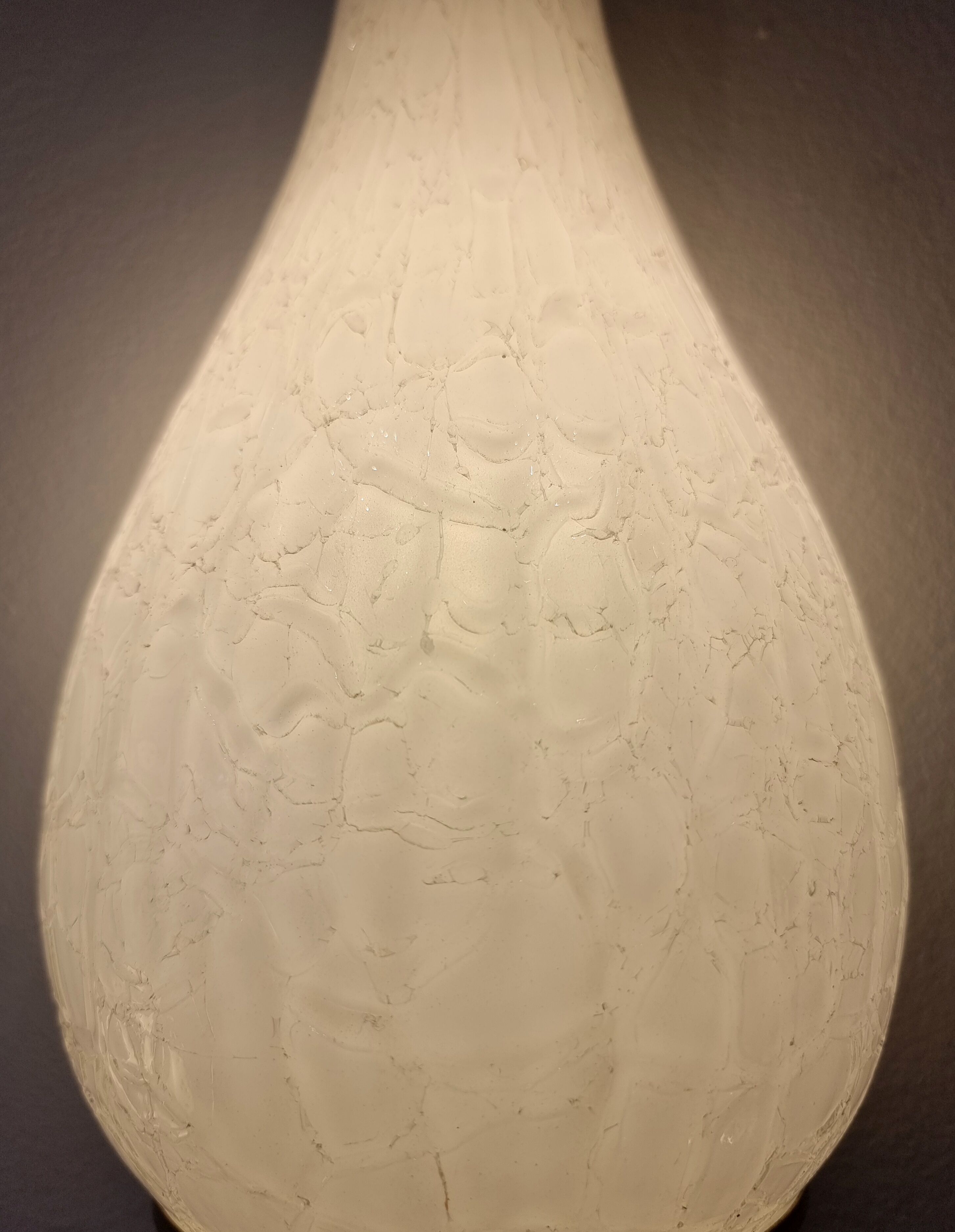 Pair of egg sconces by Jean Perzel - Atelier Perzel - Glass & Brass - ca 1940