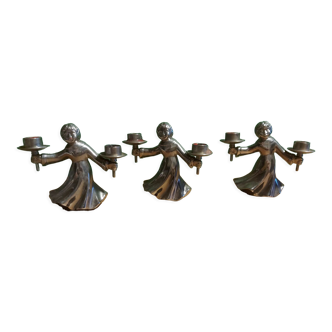 3 candlesticks angels, Nagel Germany