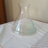 Chemistry carafe or blown glass vase