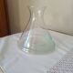 Carafe de chimie / vase en verre soufflé