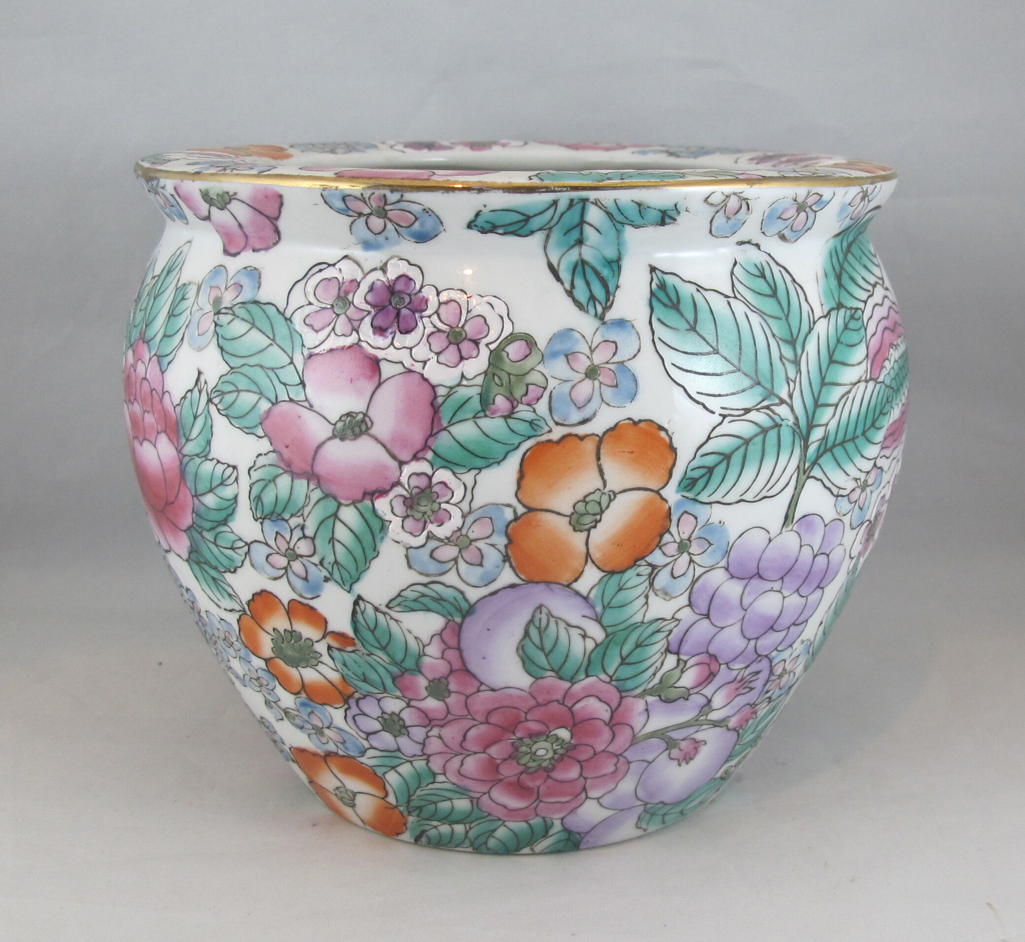 Cache pot en porcelaine Chinois Chine