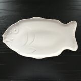 Plat poisson blanc