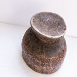 Handmade African wooden salad bowl