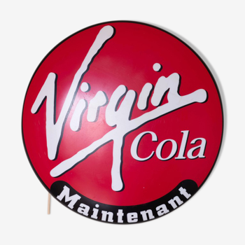 Ensigne lumineuse publicitaire Virgin Cola