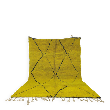 Tapis berbère fait main en laine pure 2.5x1.5 m