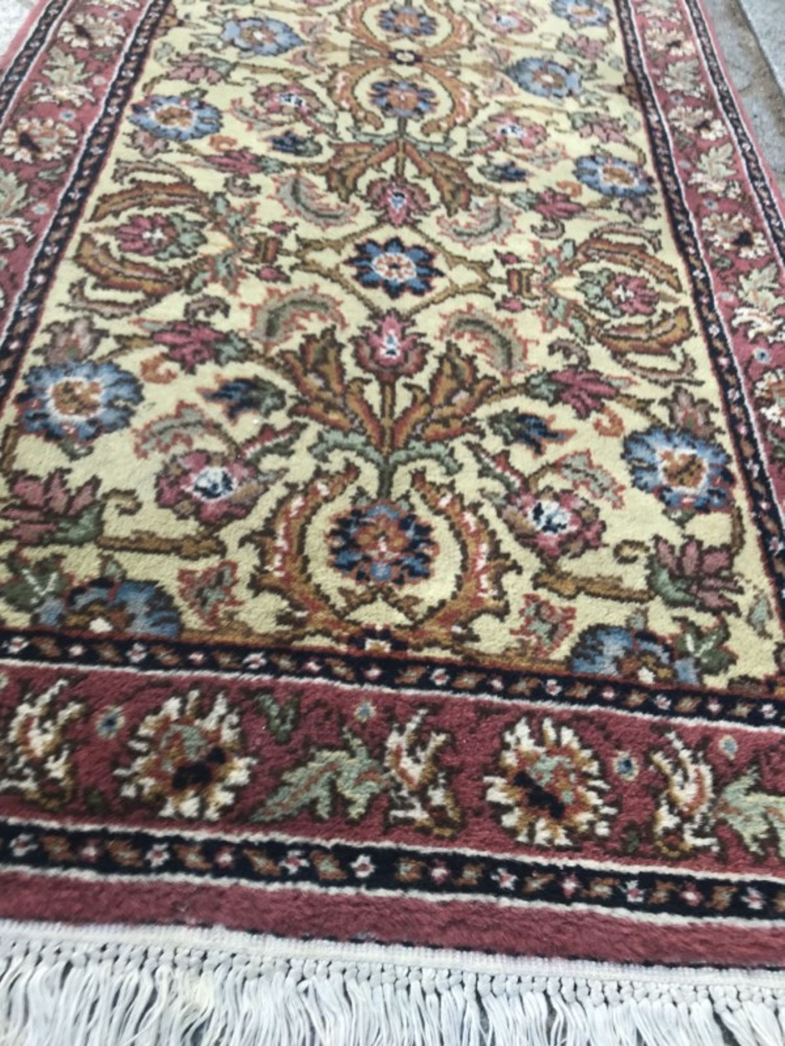 Transylvania vintage floral carpet for Hall 75 X 309 CM