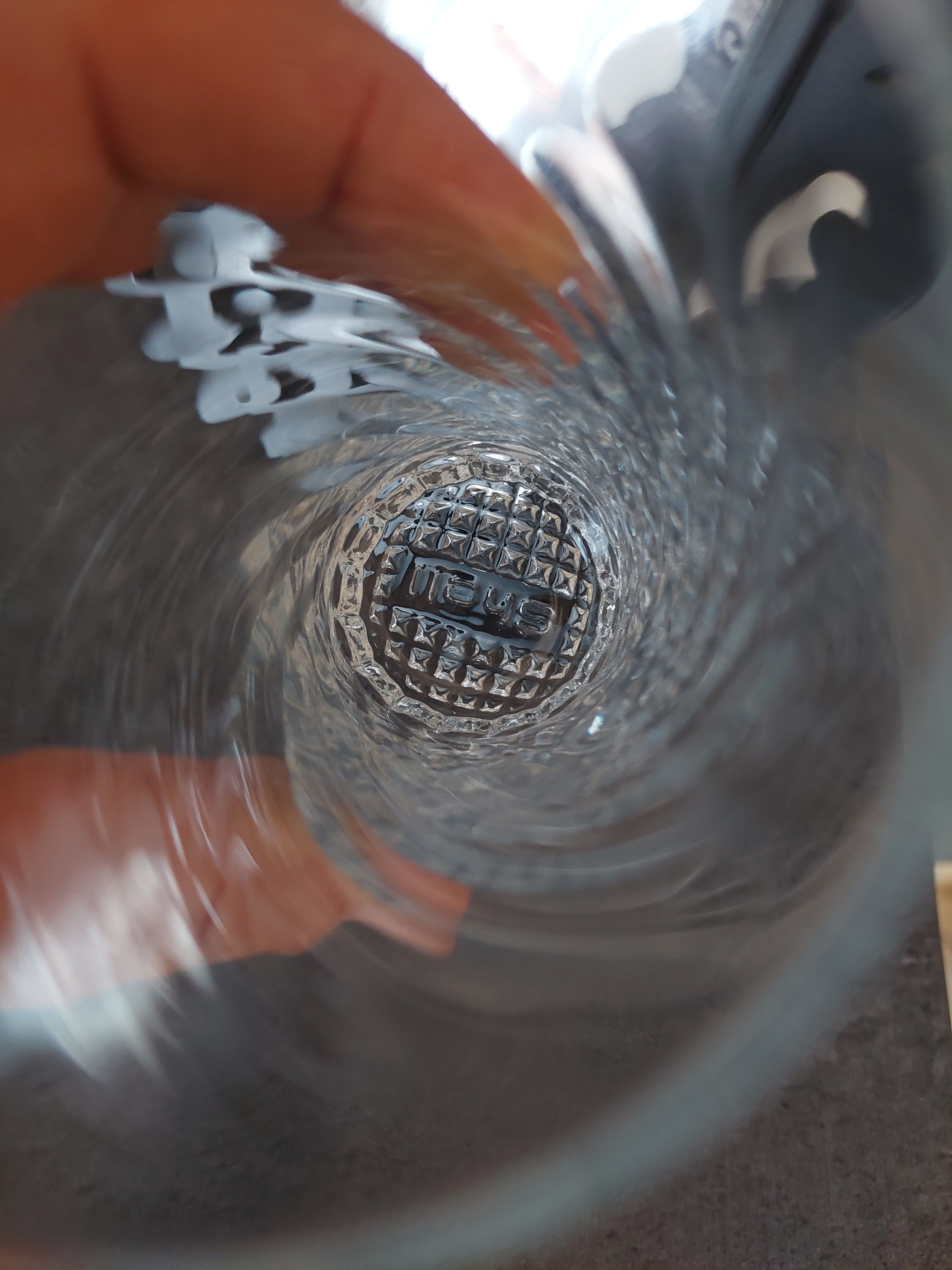 6 Vintage Shell glasses year 70