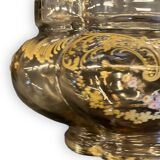 Art Nouveau Planter In Enamelled Glass
