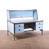 Vintage metal workbench