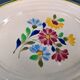 Plat de service Boch et frères de la Louvière modèle belles fleurs