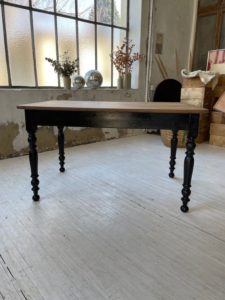 Farm bistro table in oak