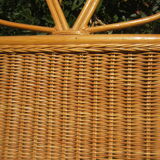 Rattan screen 70-80's
