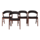 Set of 4 Danish Teak Dining Chairs by Korup Stolefabrik – 1960s Mid-Century