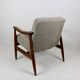 Fauteuil Lounge GFM63 Marron Clair par J. Kedziorek, 1970s