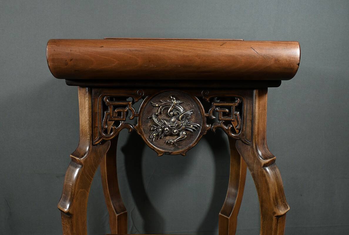 Large Asian Stool in the Viardot style – Late 19th century