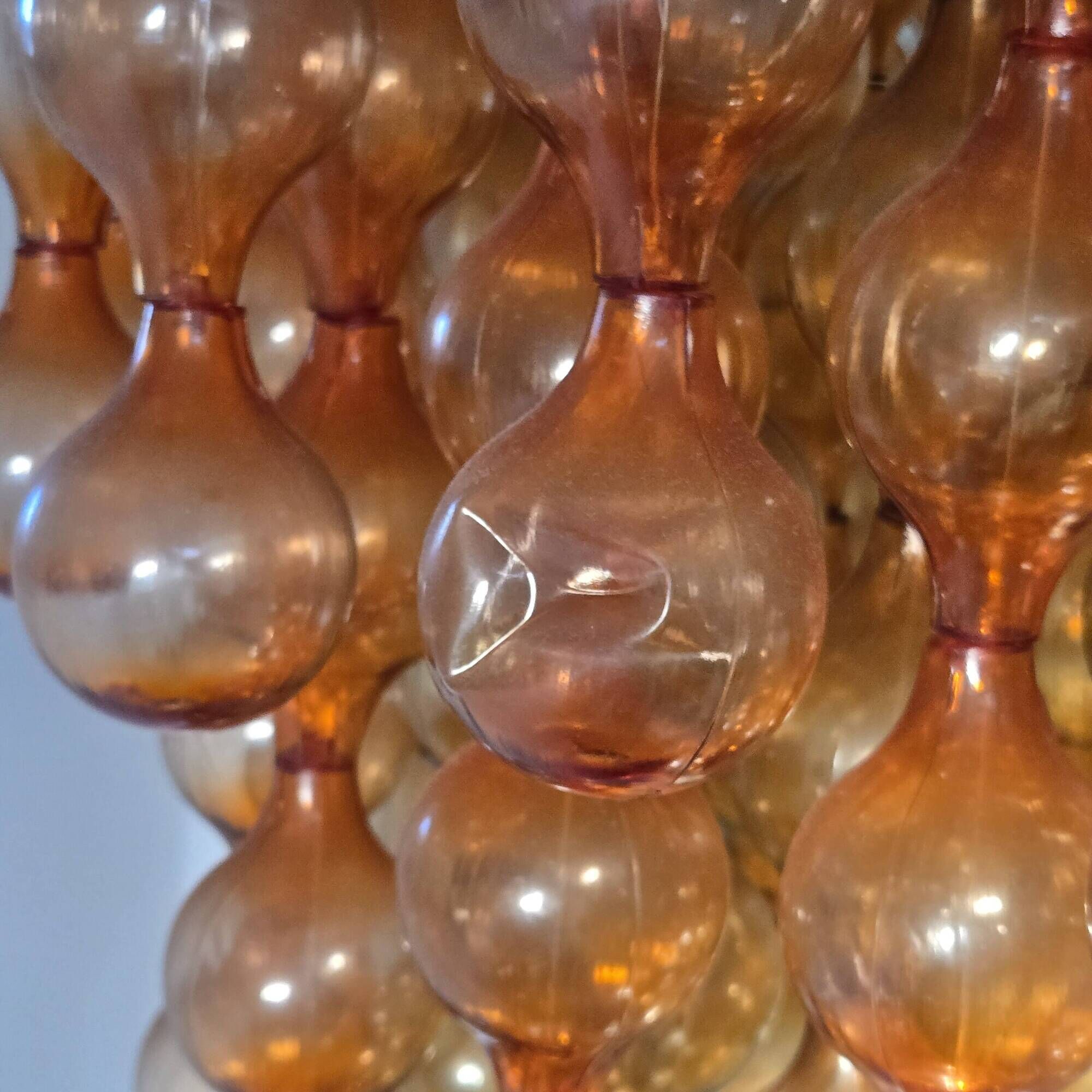 Vintage 1970s pendant light in the style of Verner Panton