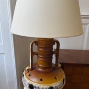 Ceramic sun lamp – Fat Lava Mid century - 60s/70s