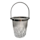 Crystal ice bucket 60s-70s