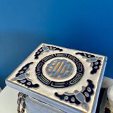 Ceramic elephant plant holder stool