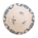 Large round dish, Creil and Montereau, Centaurea service, iron earth, late 19th century