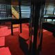 Maurice Villency GC Colombo Italia black lacquer high-gloss dining set