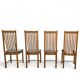 4 x Bros Nova chairs / leather seats