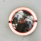 Space age plastic mirror with back light by Allibert, France 1970's