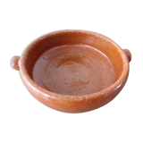 Old dish in glazed terracotta small model
