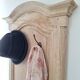 Restored antique oak entrance wardrobe