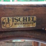 Suite de 3 chaises bistrot Fischel