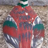 Duck (old applet) in painted wood