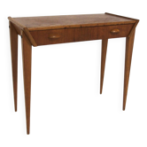 Scandinavian console in teak and oak, Sweden, 1960.