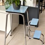 Stool stepladder formica vintage