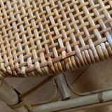 Rattan armchair