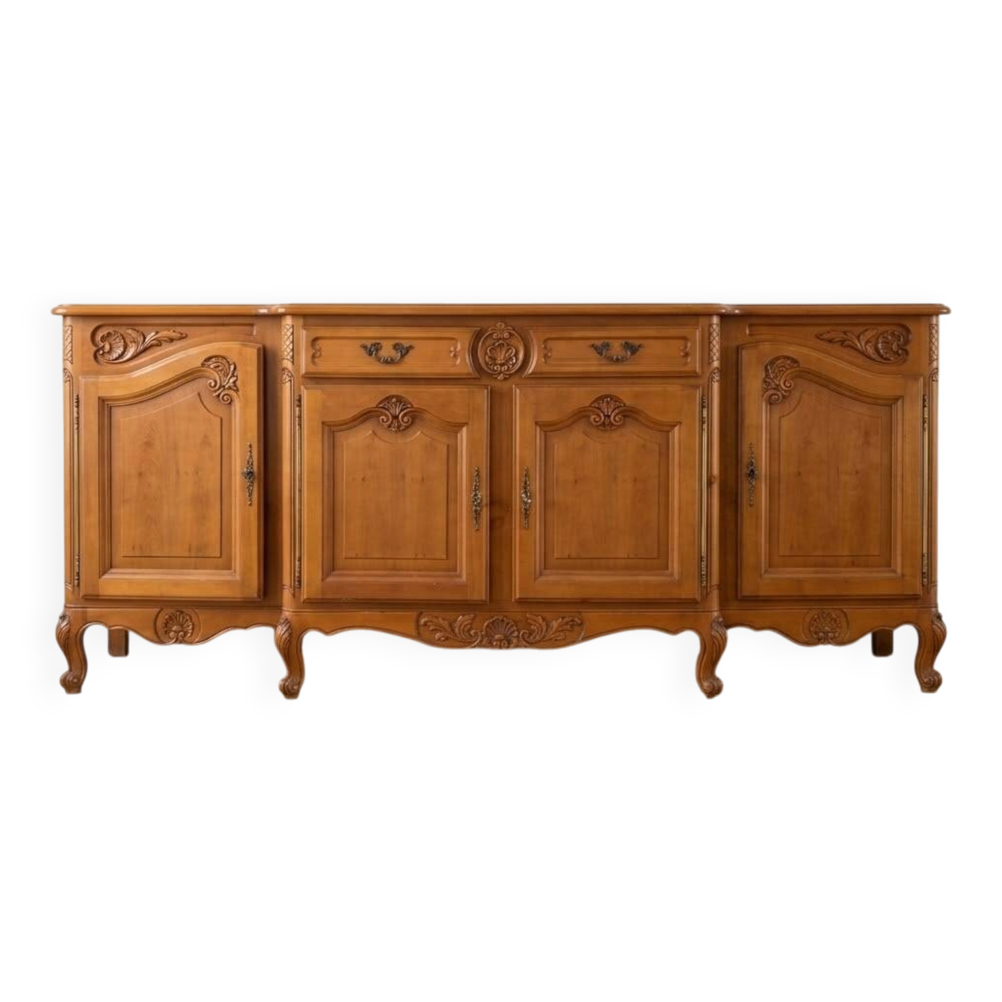 Large buffet in Regency style in cherry wood