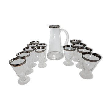 Service de verres avec pichet