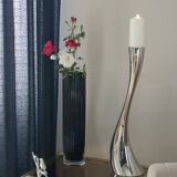 Large Georg Jensen floor candle holder