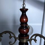 Vintage three-light chandelier