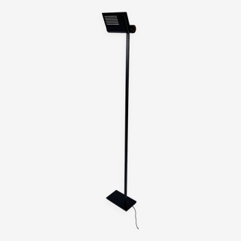 Postmodern Black Italian Floor Lamp by Stilnovo, 1980s