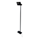 Postmodern Black Italian Floor Lamp by Stilnovo, 1980s