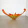 1,9kg Murano Glass "Centerpiece" 50cm Bowl Shell Element Murano, Italy, 1970