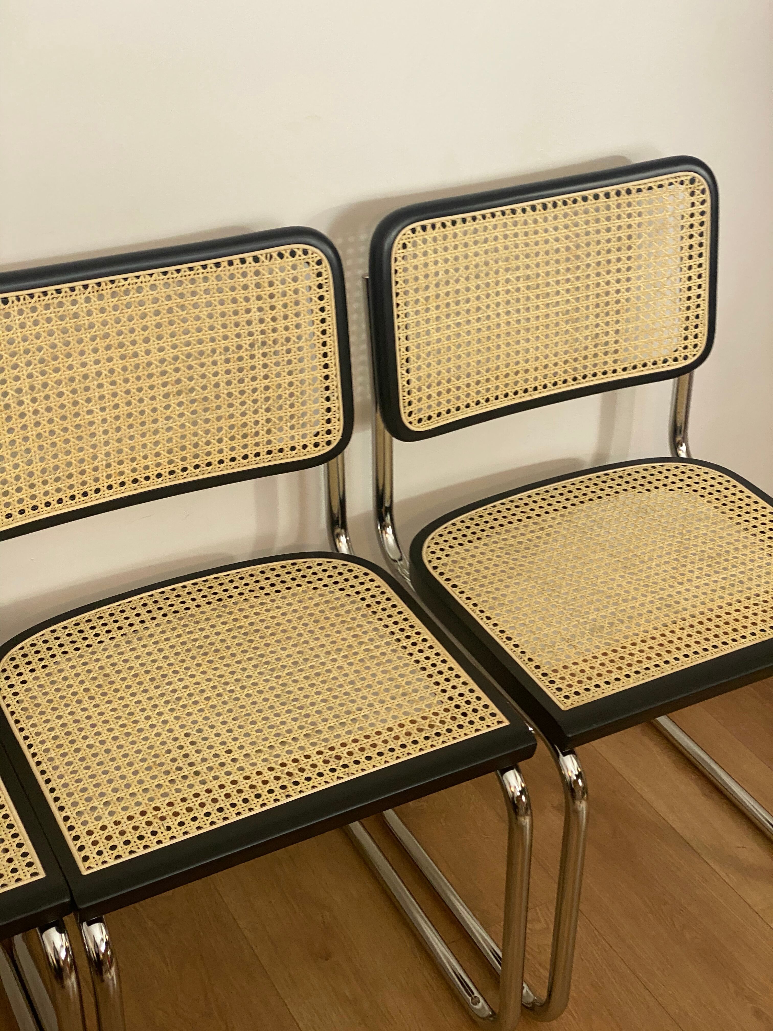 Chairs Marcel Breuer cesca B32
