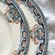 6 ironstone dinner plates “Diderot” Longwy